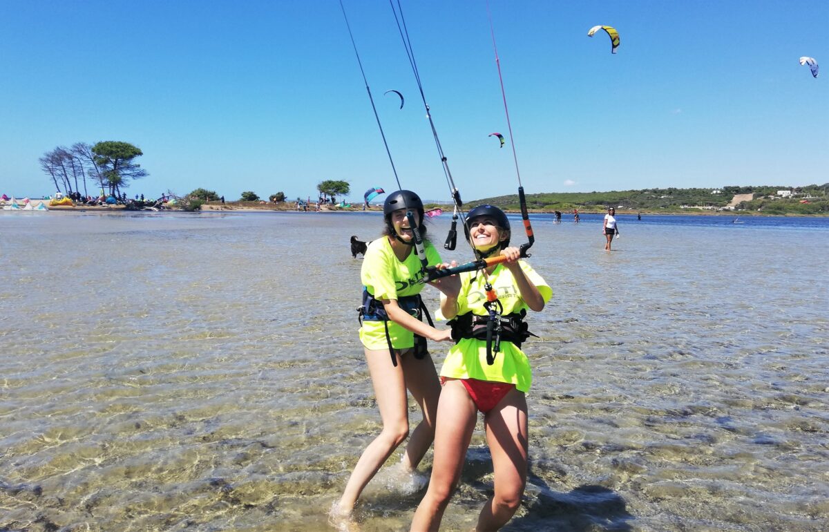 Kitesurfkurs in Punta Trettu auf Sardinien